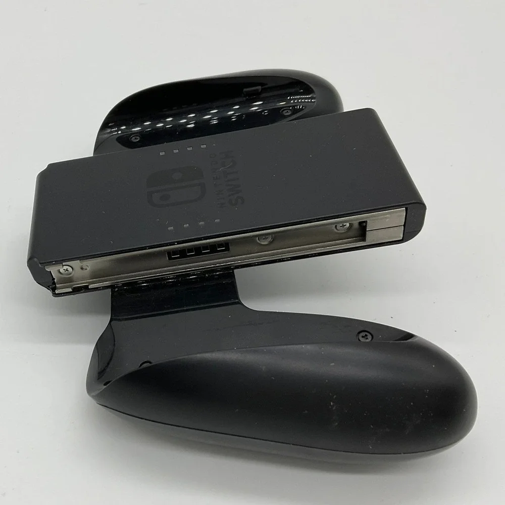Nintendo Joy-Con Grip Accessory Black Official Switch Controller Holder TESTED